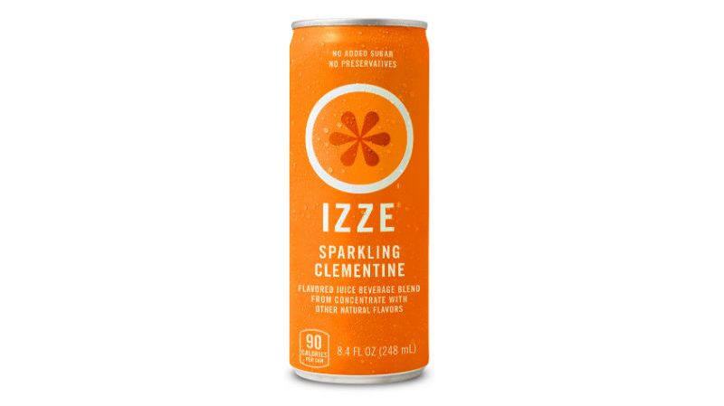 izze sparkling juice clementine