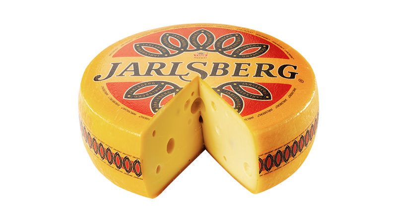 jarlsberg cheese wheel