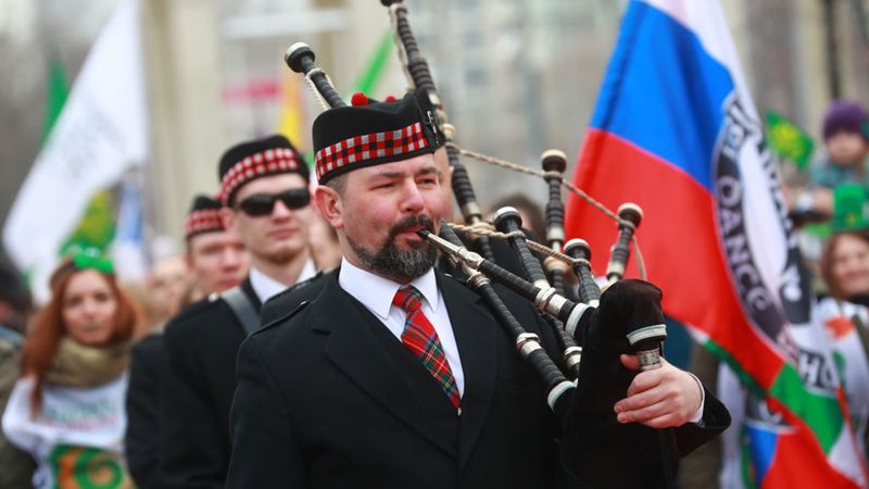 Moscow st patricks day