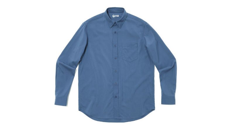 Outlier Albini Merino Broadcloth Button Up