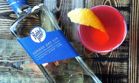 rabbit hole london dry gin cocktail