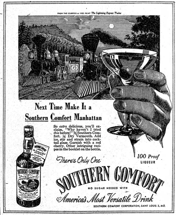 brief history southern comfort socomanhattan 1946