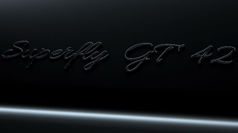 superfly gt 42 superboat closeup 3