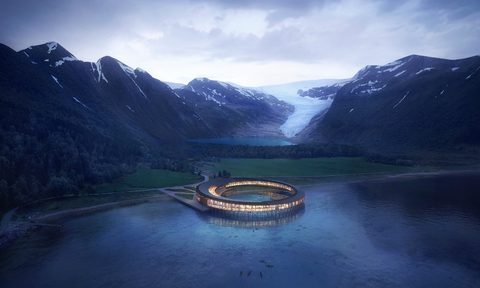 svart arctic circle hotel