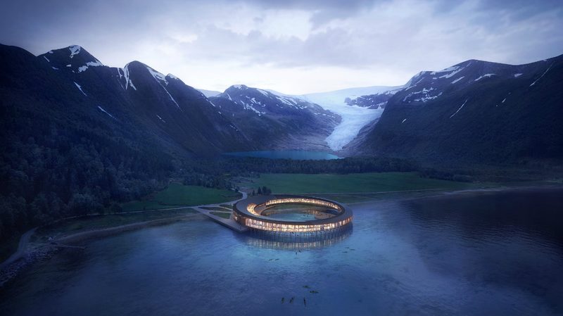 svart arctic circle hotel