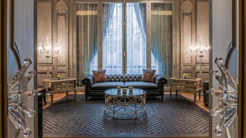 The Kleber Cigar Lounge at The Peninsula Paris Hotel