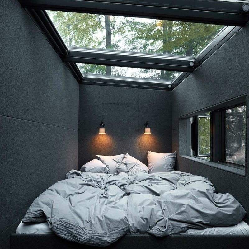 vipp shelter hotel sweden sleeping area 0