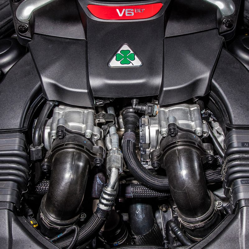 alfa romeo giulia coupe hybrid quadrifoglio exclusive all aluminum 505 hp direct injection 2 9