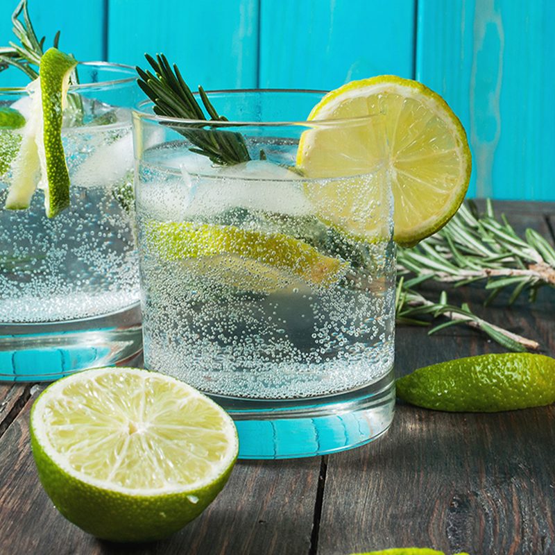 Gin and tonic