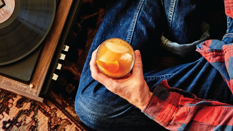 Booze and Vinyl Flannel Shirt