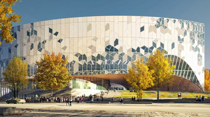 Calgary New Central Library rendering