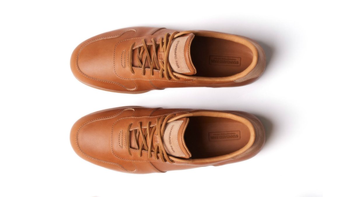 standard fair sport camp shoes chestnut top down
