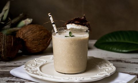 Coconut cocktail rum cream drink