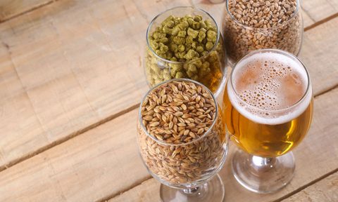 homebrew beer glass