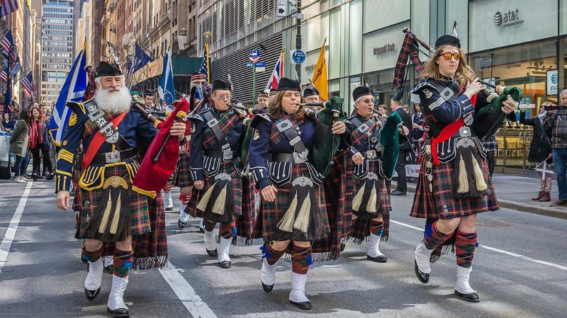 New York City Tartan Week parade