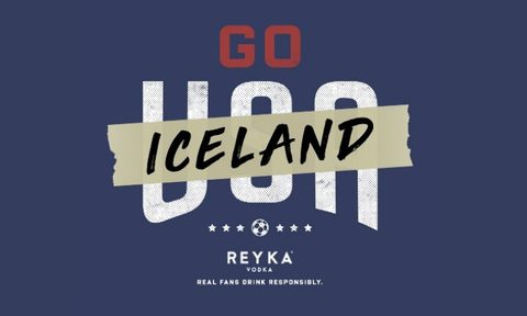reyka vodka world cup iceland