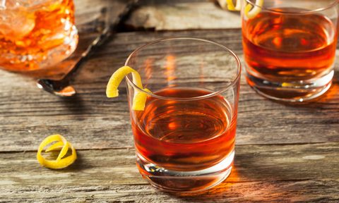 Sazerac classic whiskey cocktail