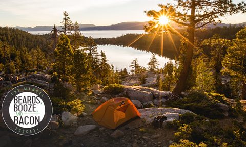 manual podcast beards booze bacon spring camping the
