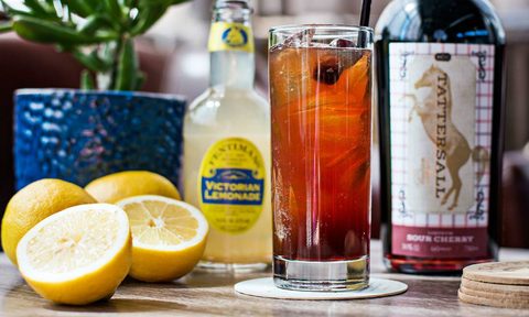 Tattersall Distilling Company Sour Cherry Liqueur lemonade cocktail