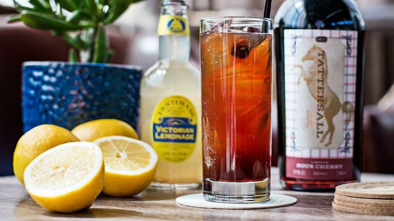 Tattersall Distilling Company Sour Cherry Liqueur lemonade cocktail