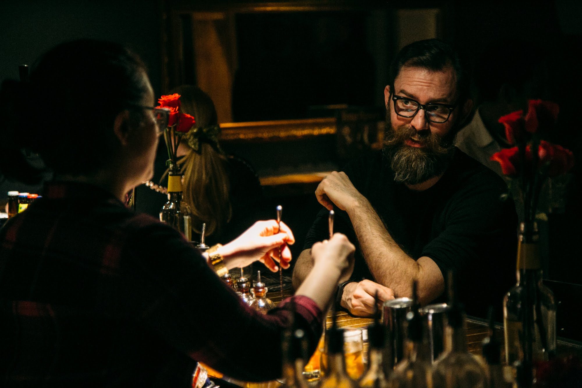 the manual four roses bourbon pairing scene 1