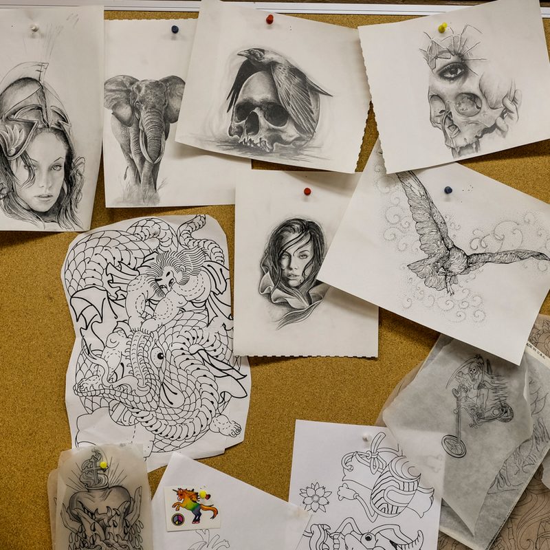 the tattoo lounge