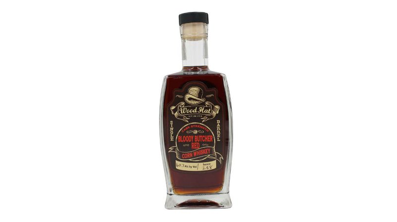 Wood Hat Spirits Bloody Butcher Red Corn Whiskey