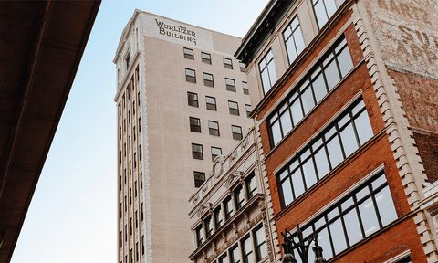 detroit siren hotel wurlitzer bulding the