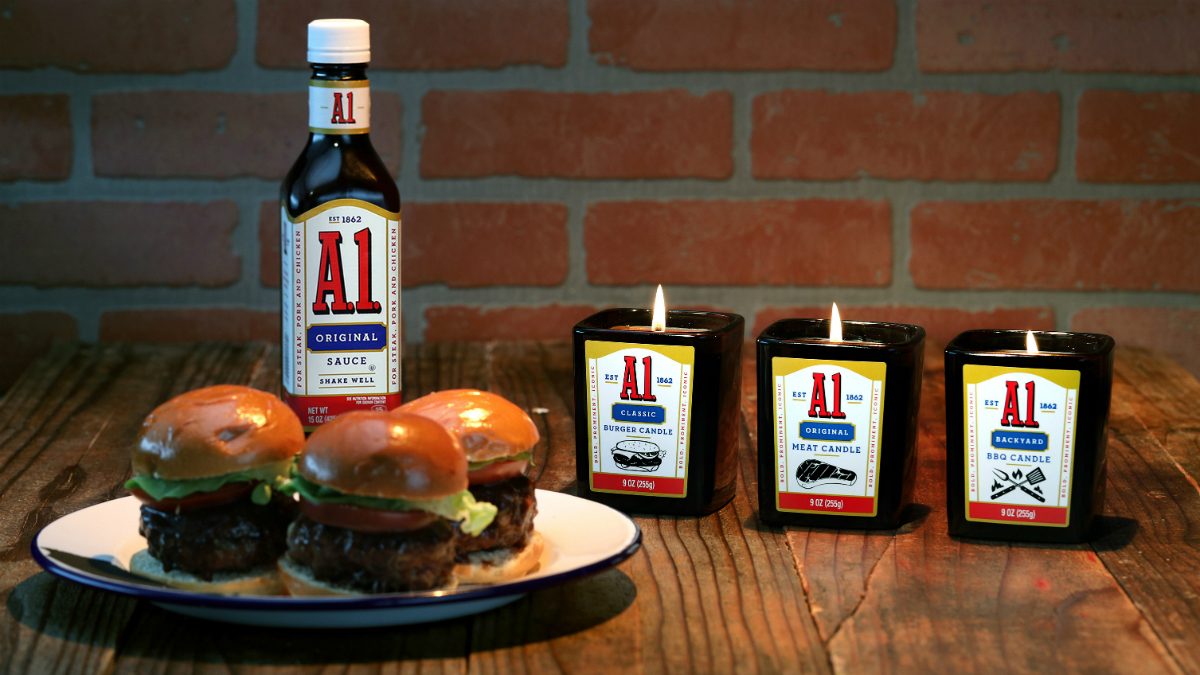 a1 meat scented candles