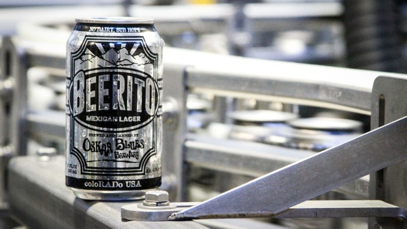 Beerito Oskar Blues Brewery