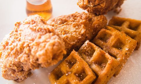 best food pairings chicken and waffles