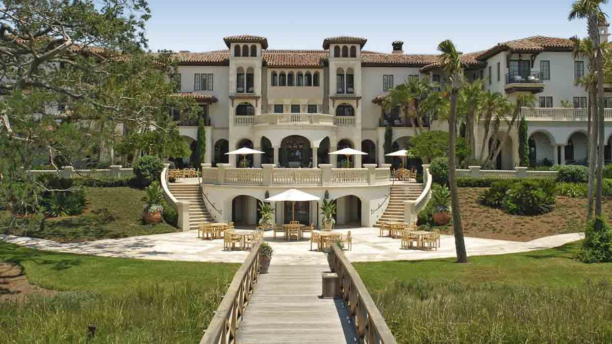 best historic hotels in the world cloister black banks terrace from dock