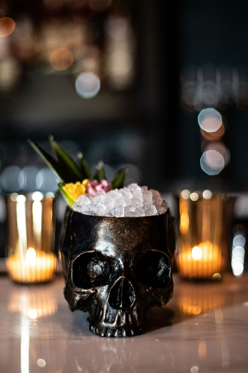 death and co denver cocktail skull