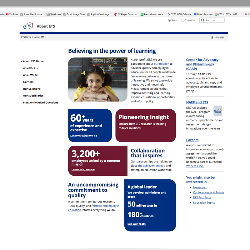 how to apply grad school tips for adults ets org screen shot