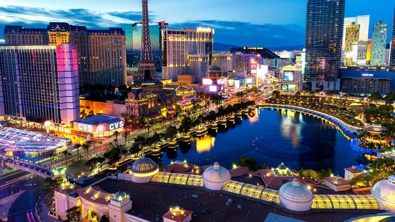 las vegas nevada sunrise