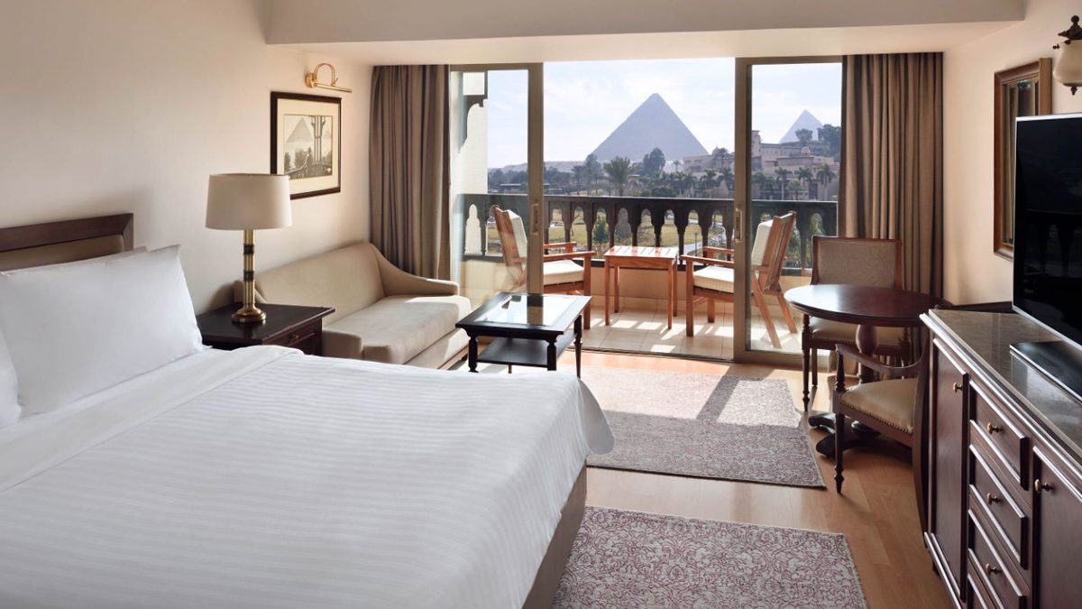 best historic hotels in the world mena house hotel room view v2