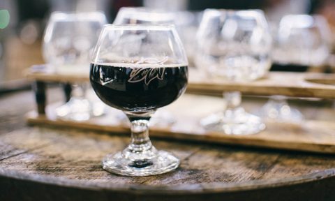 rain beer glass