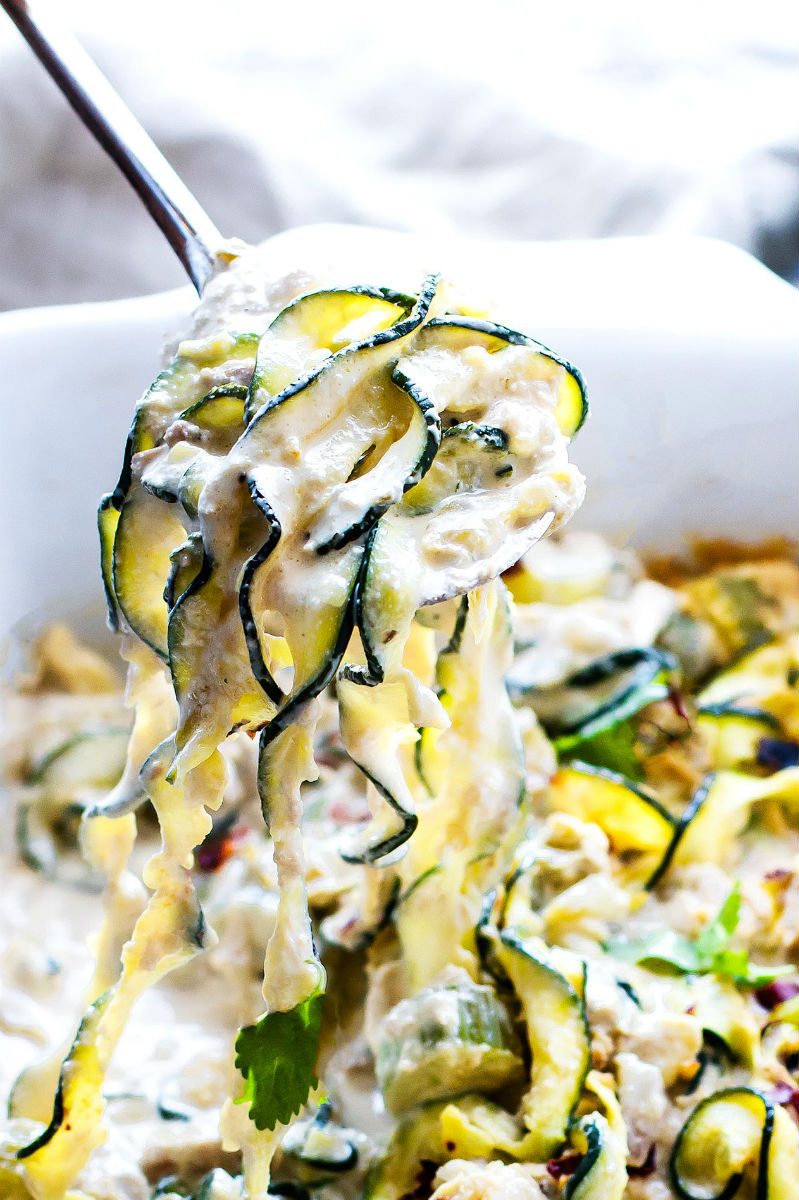 Safe Catch Paleo Tuna Green Chile Zoodle Casserole 4.1