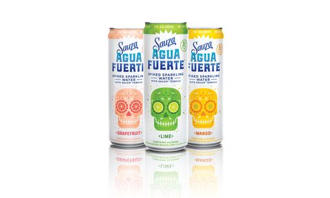 sauza agua fuerte sparkling tequila water