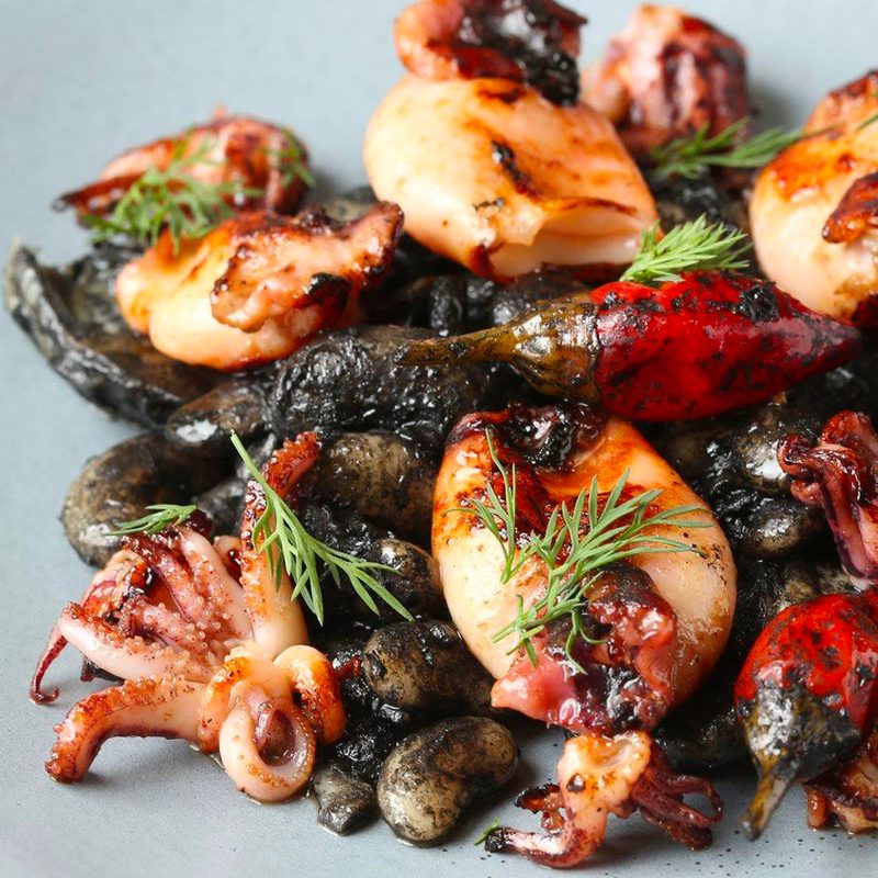 bring a taste of spanish tapas to your table with the boqueria cookbook squid dish by