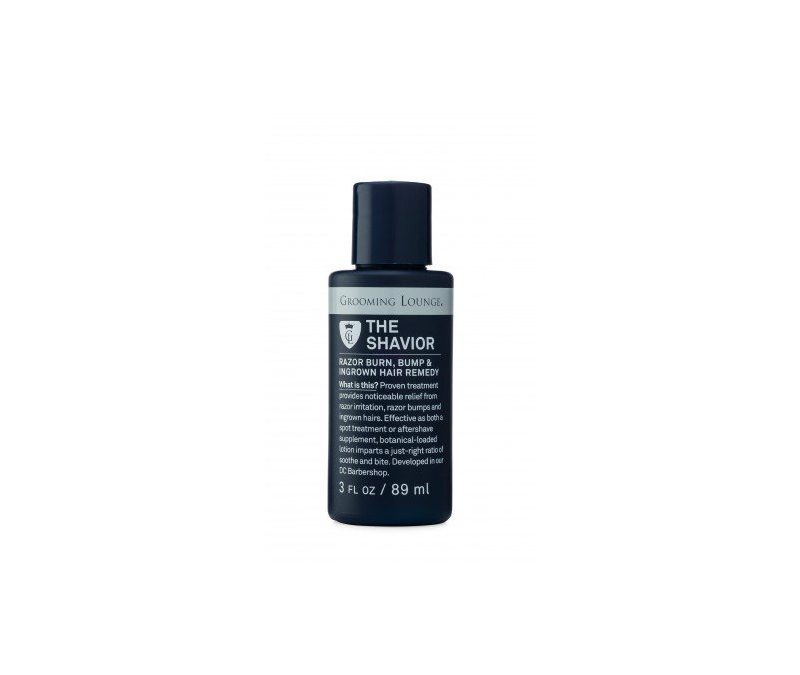 Grooming Lounge The Shavior is a razor burn, bump, and ingrown hair remedy.