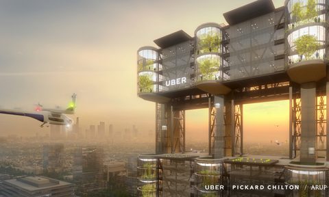 uberair landing pad