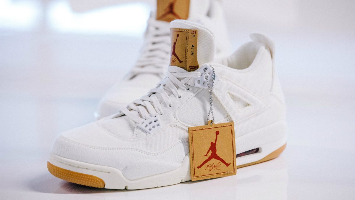 levi's x air jordan IV