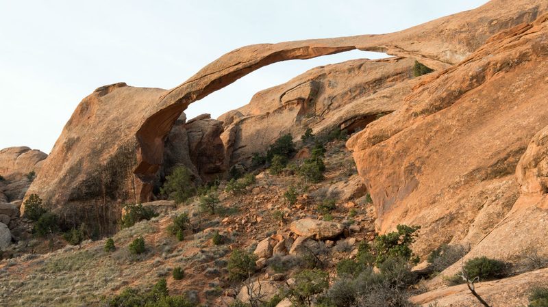 arches national park devils garden landscape arch 1