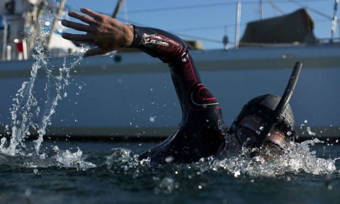 ben lecomte longest swim water