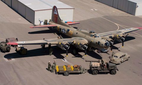 bomber camp plane
