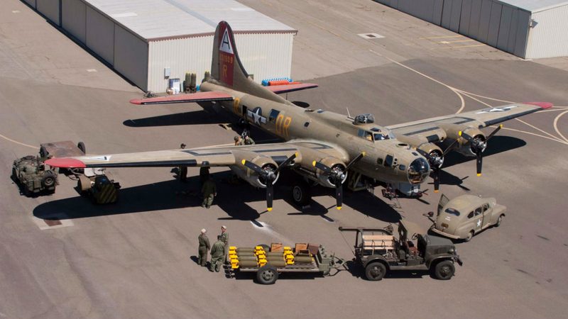 bomber camp plane