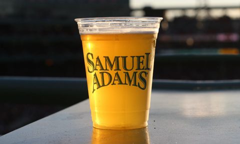 fenway park sam deck sam adams beer