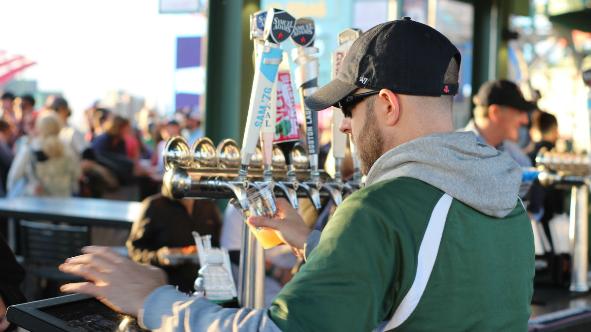 fenway park sam deck tap