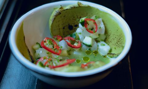 fluke ceviche casino clam bar